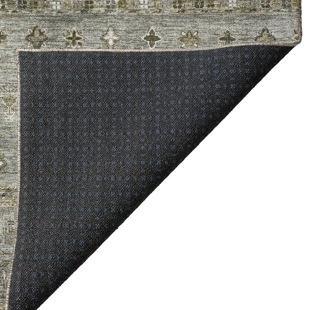 Dalyn Karaj KJ5 Pewter Rug backing detail