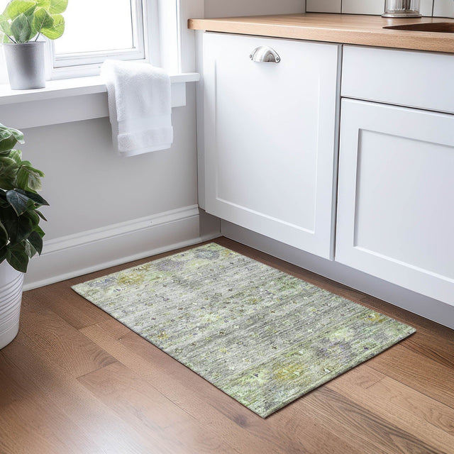 Dalyn Karaj KJ5 Sage Rug shown in a room