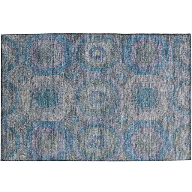 Dalyn Karaj KJ6 Blue Rug rectangular rug