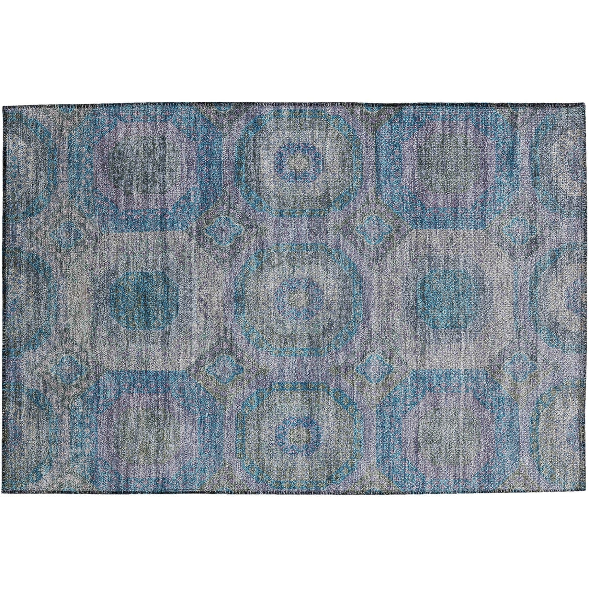 Dalyn Karaj KJ6 Blue Rug rectangular rug