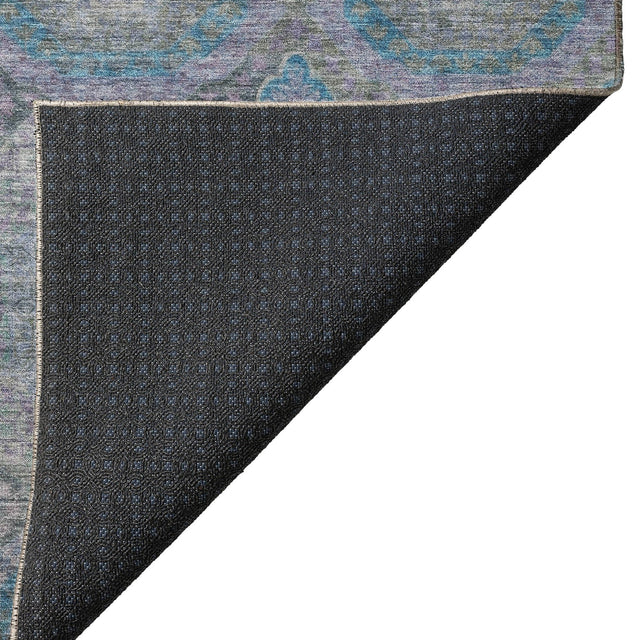 Dalyn Karaj KJ6 Blue Rug backing detail