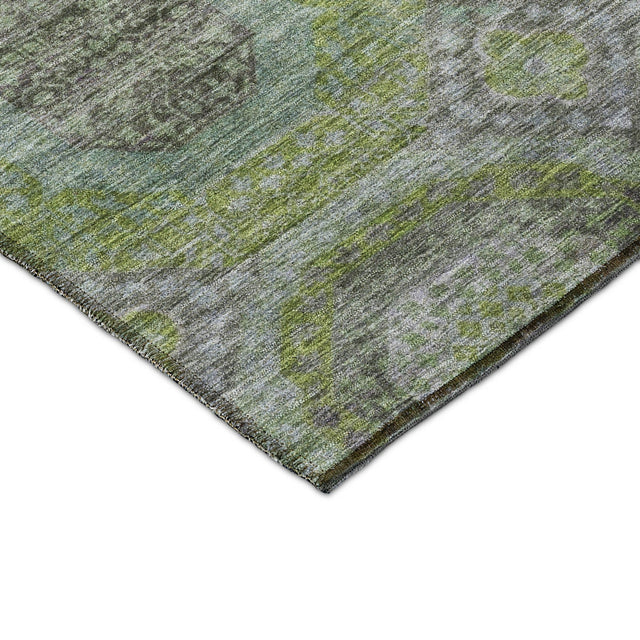 Dalyn Karaj KJ6 Olive Rug corner detail