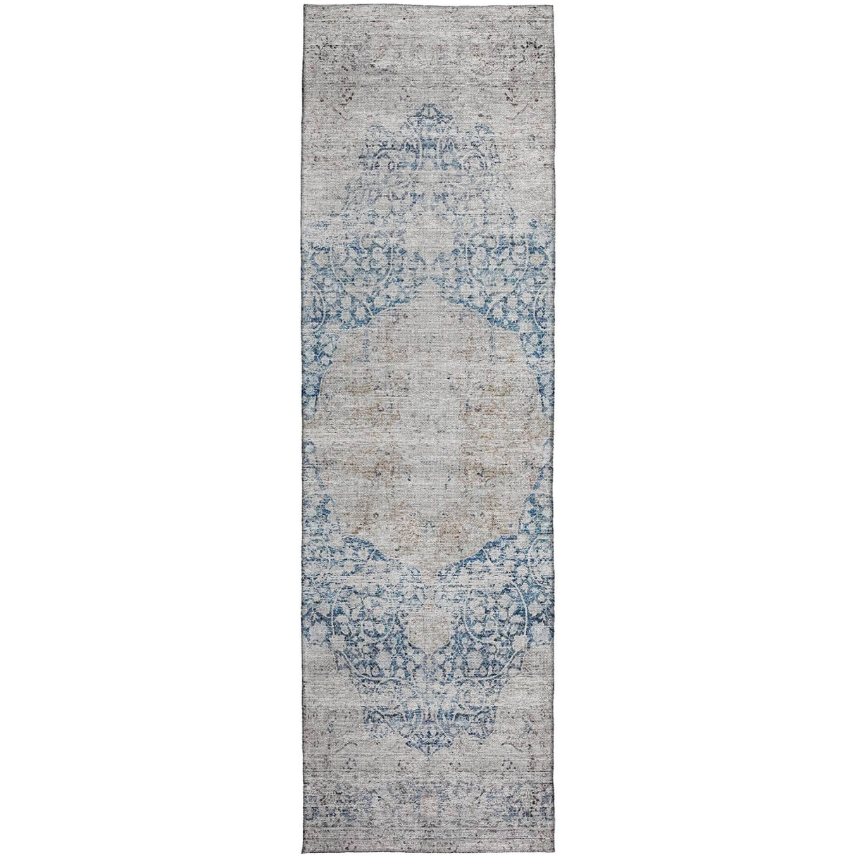 Dalyn Karaj KJ8 Blue Rug runner rug