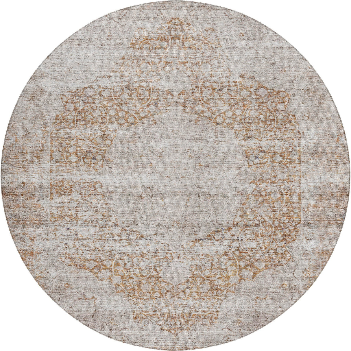 Dalyn Karaj KJ8 Copper Rug round rug