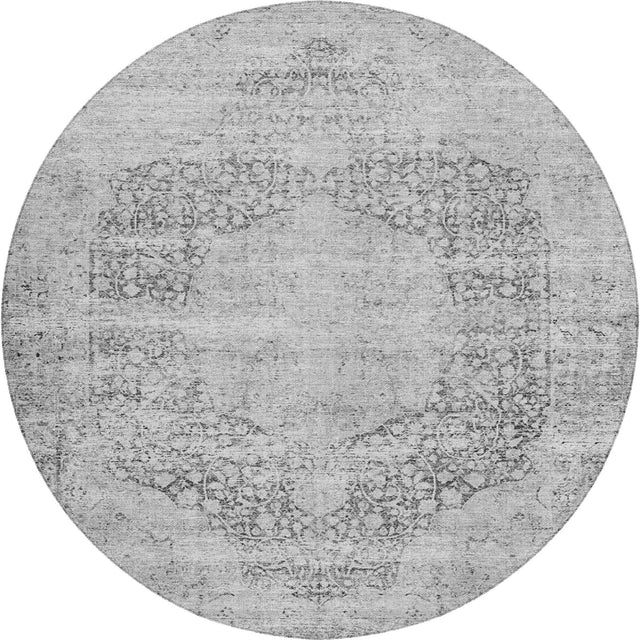 Dalyn Karaj KJ8 Gray Rug round rug