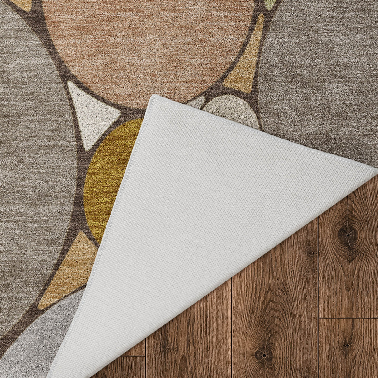 Dalyn Kenner KN1 Taupe Rug backing detail