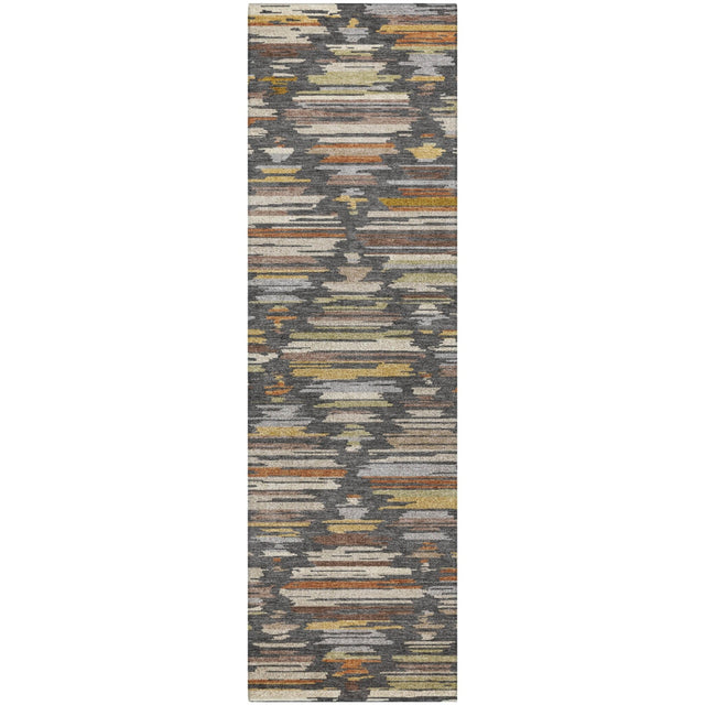 Dalyn Kenner KN2 Charcoal Rug runner rug