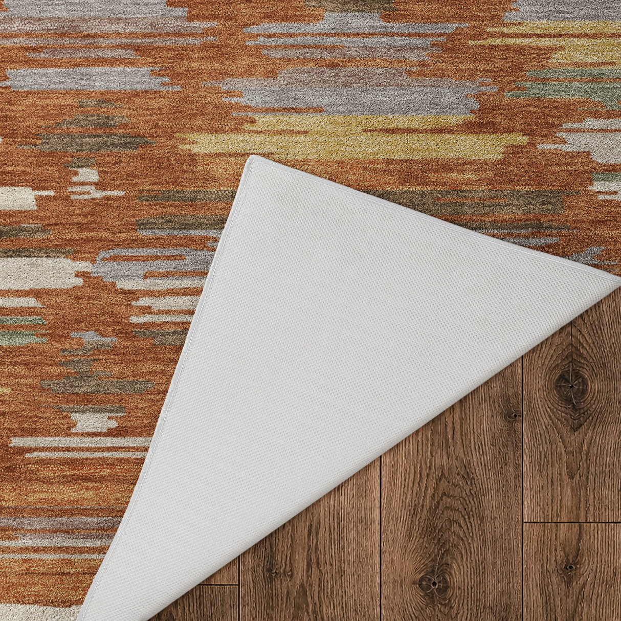 Dalyn Kenner KN2 Paprika Rug backing detail