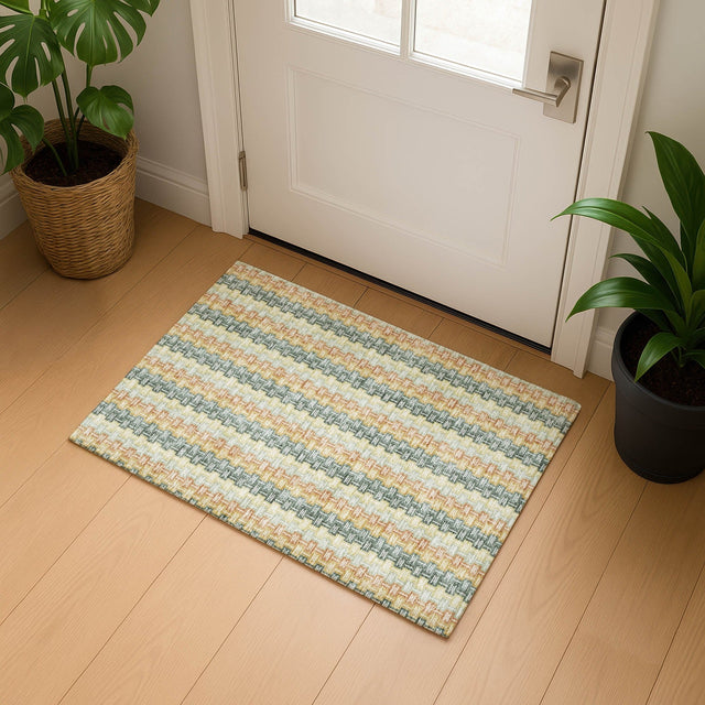Dalyn Kenner KN3 Basil Rug shown in a room