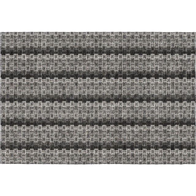 Dalyn Kenner KN3 Black Rug rectangular rug