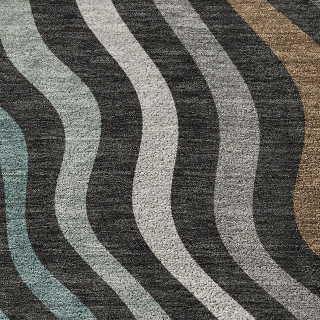 Dalyn Kenner KN4 Black Rug color swatch