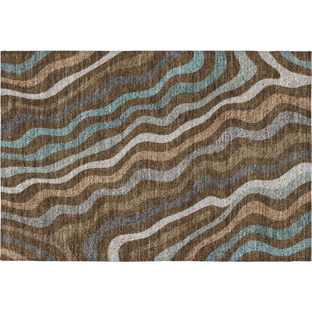 Dalyn Kenner KN4 Chocolate Rug rectangular rug