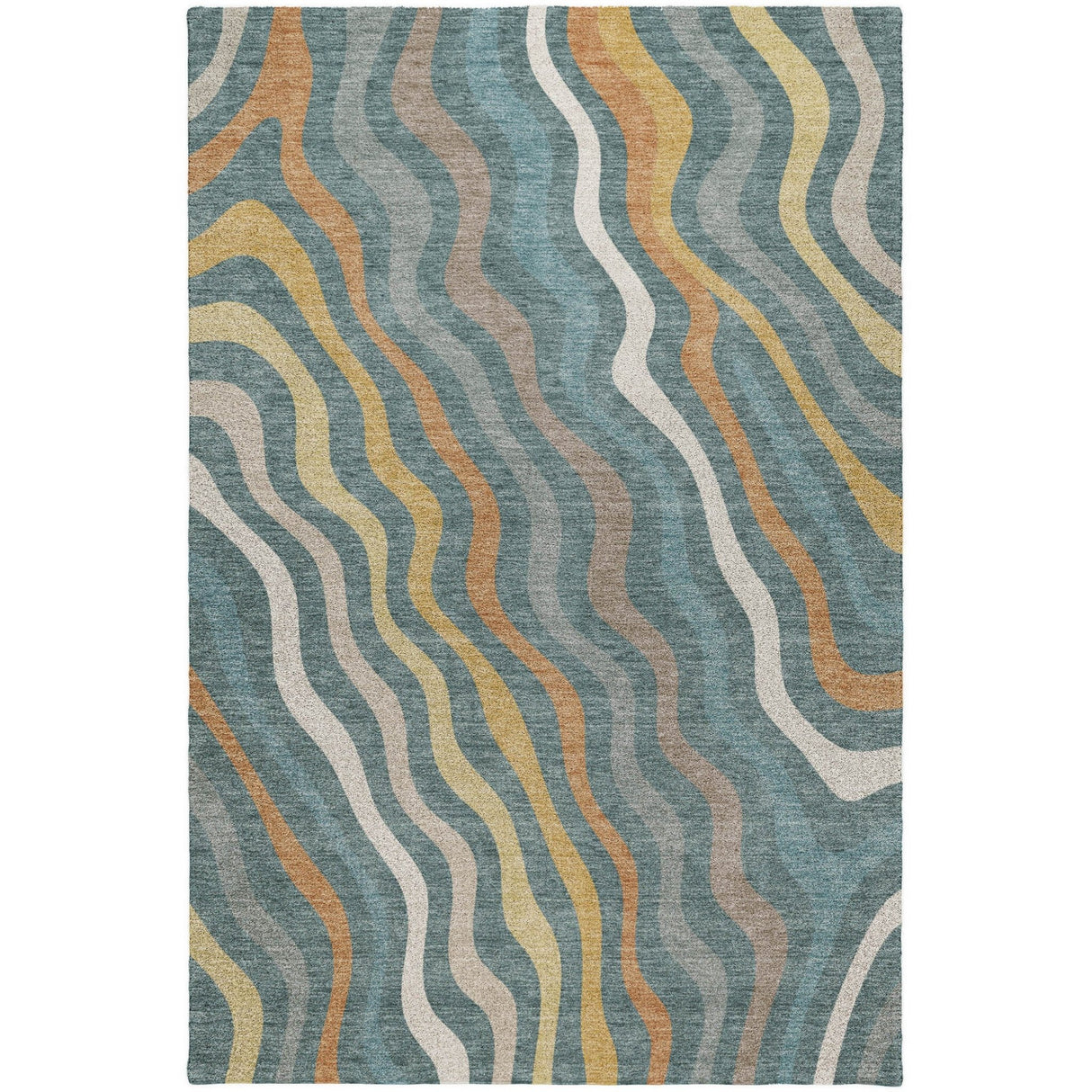 Dalyn Kenner KN4 Teal Rug main image