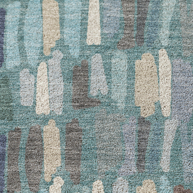 Dalyn Kenner KN5 Teal Rug color swatch