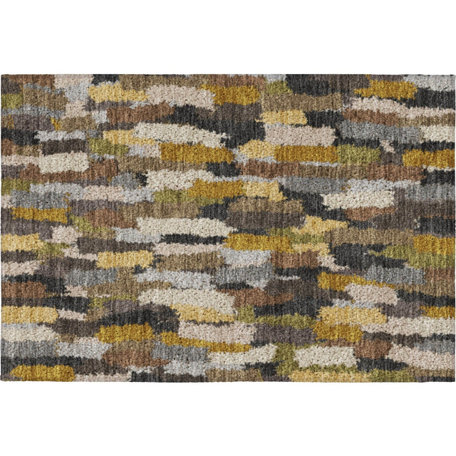 Dalyn Kenner KN6 Black Rug rectangular rug