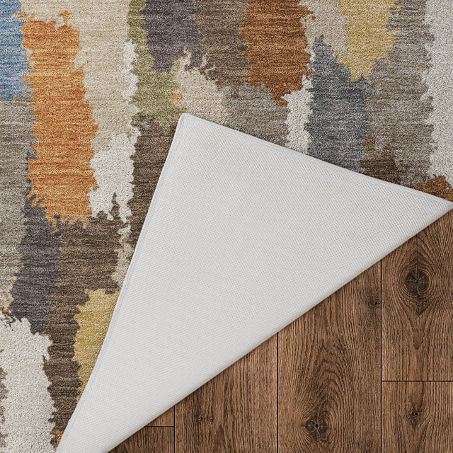 Dalyn Kenner KN6 Chocolate Rug backing detail