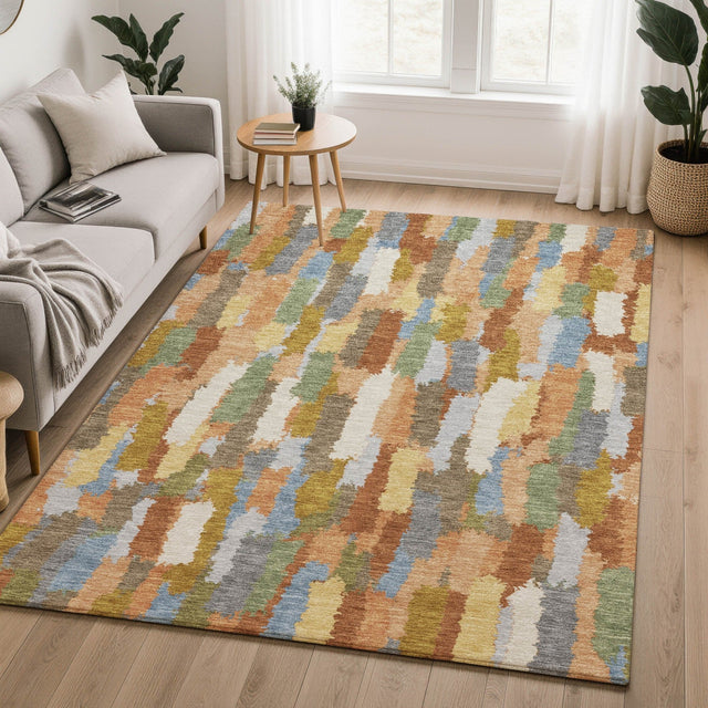 Dalyn Kenner KN6 Copper Rug shown in a room