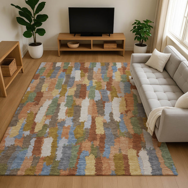 Dalyn Kenner KN6 Copper Rug shown in a room