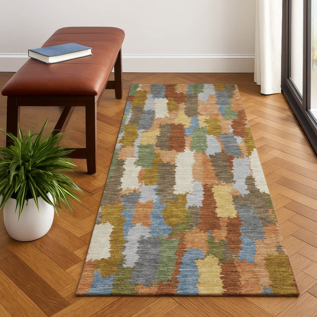 Dalyn Kenner KN6 Copper Rug shown in a room