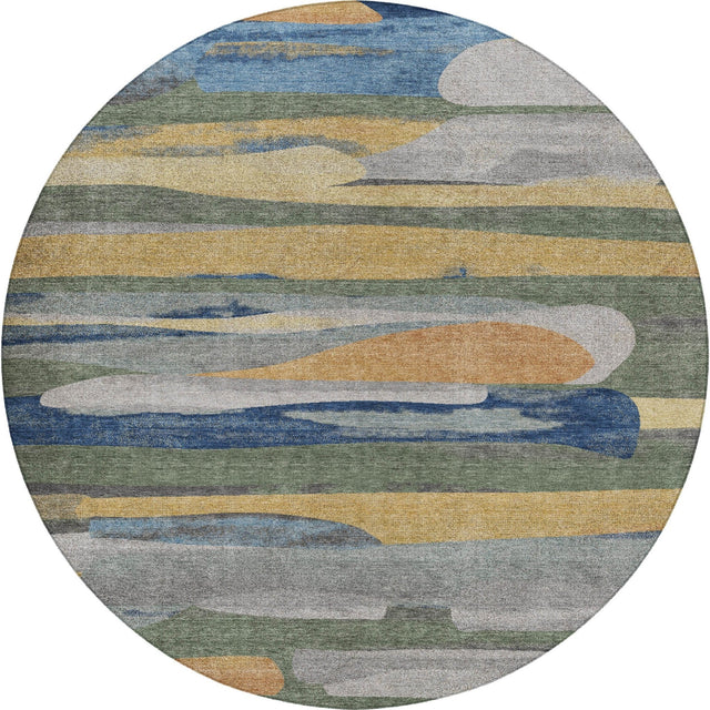 Dalyn Kenner KN7 Basil Rug round rug