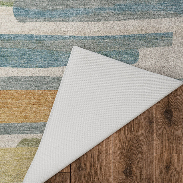 Dalyn Kenner KN7 Ivory Rug backing detail