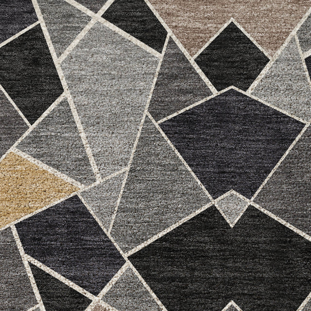 Dalyn Kenner KN8 Black Rug color swatch