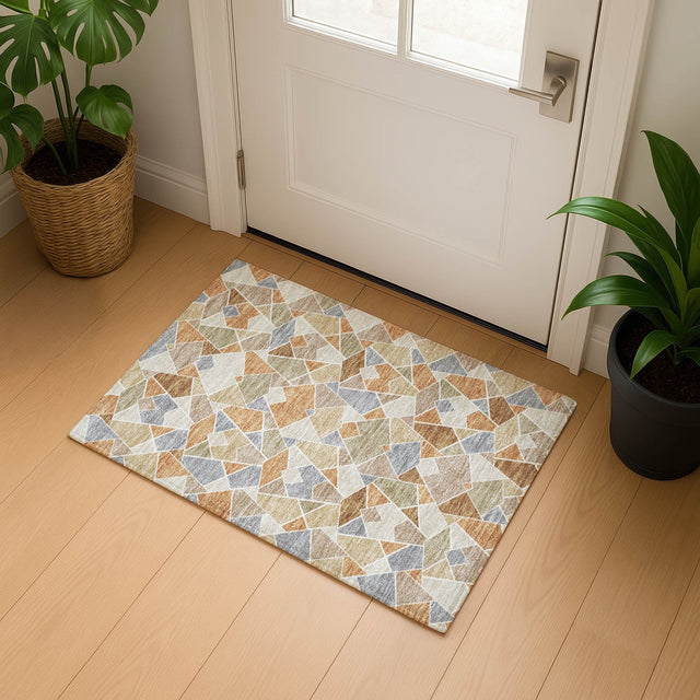 Dalyn Kenner KN8 Copper Rug shown in a room