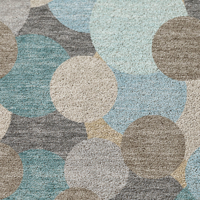 Dalyn Kenner KN9 Turquoise Rug color swatch