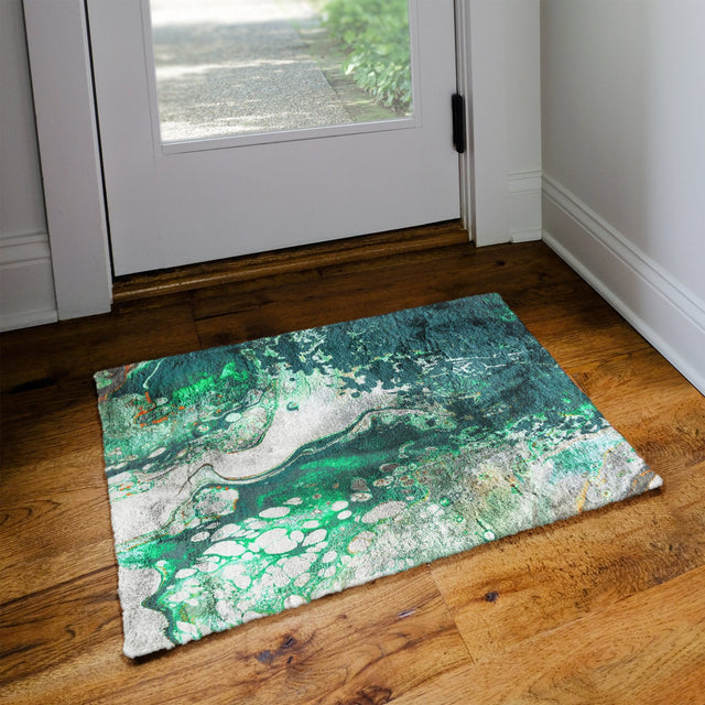 Dalyn Kikiamo KK10 Emerald City Rug shown in a room