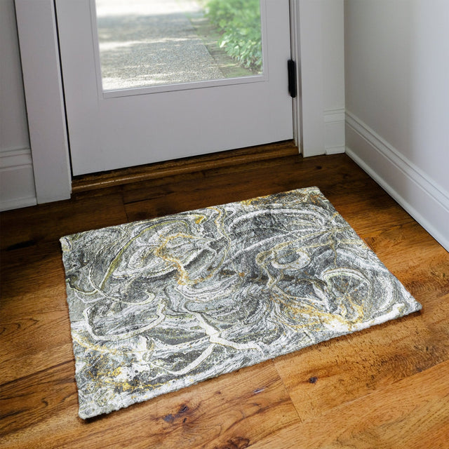 Dalyn Kikiamo KK12 Storm Rug shown in a room