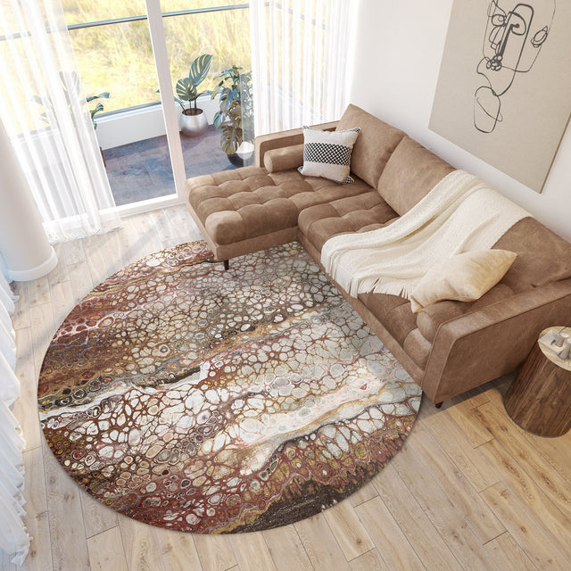 Dalyn Kikiamo KK15 Canyon Rug shown in a room