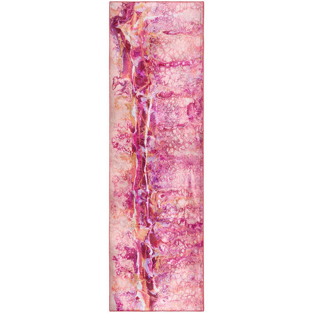 Dalyn Kikiamo KK16 Flamingo Rug runner rug