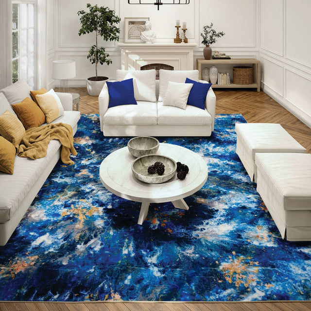 Dalyn Kikiamo KK17 Pacifica Rug shown in a room