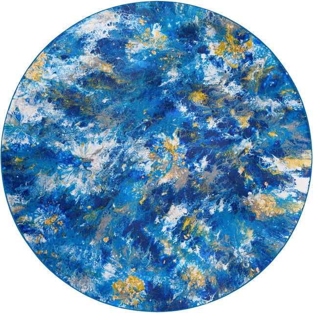 Dalyn Kikiamo KK17 Pacifica Rug round rug