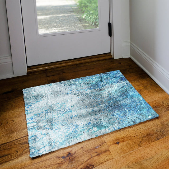 Dalyn Kikiamo KK18 Ocean Rug shown in a room