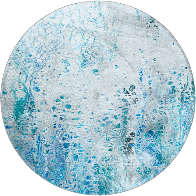 Dalyn Kikiamo KK18 Ocean Rug round rug