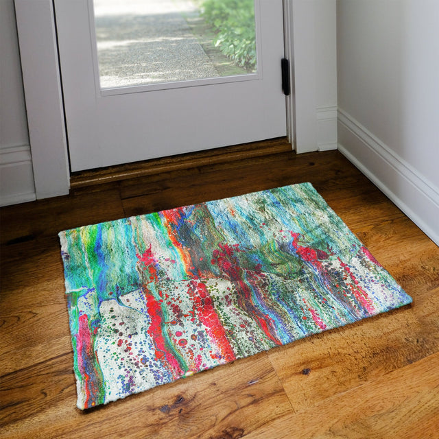 Dalyn Kikiamo KK2 Confetti Rug shown in a room