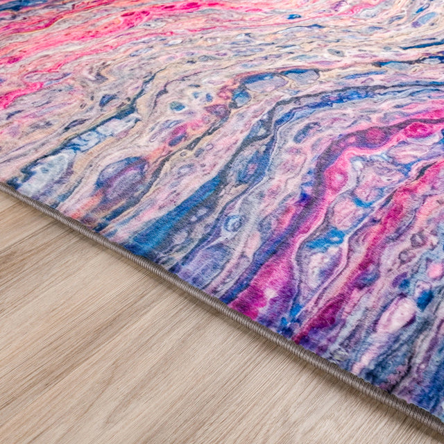 Dalyn Kikiamo KK3 Passion Rug finished edge detail