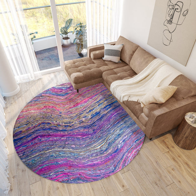 Dalyn Kikiamo KK3 Passion Rug shown in a room