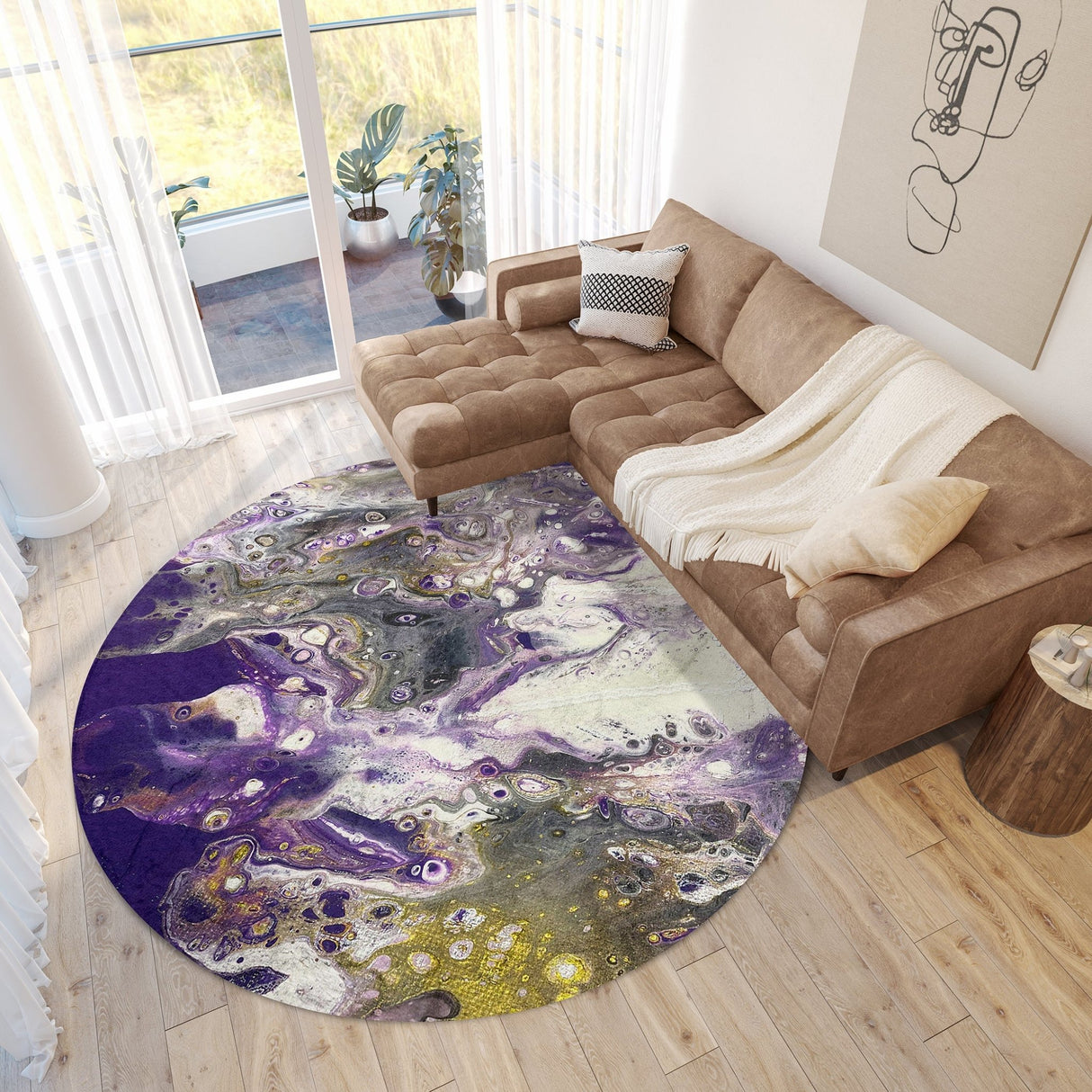 Dalyn Kikiamo KK7 Majesty Rug shown in a room