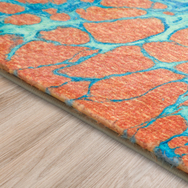 Dalyn Kikiamo KK8 Bermuda Rug finished edge detail