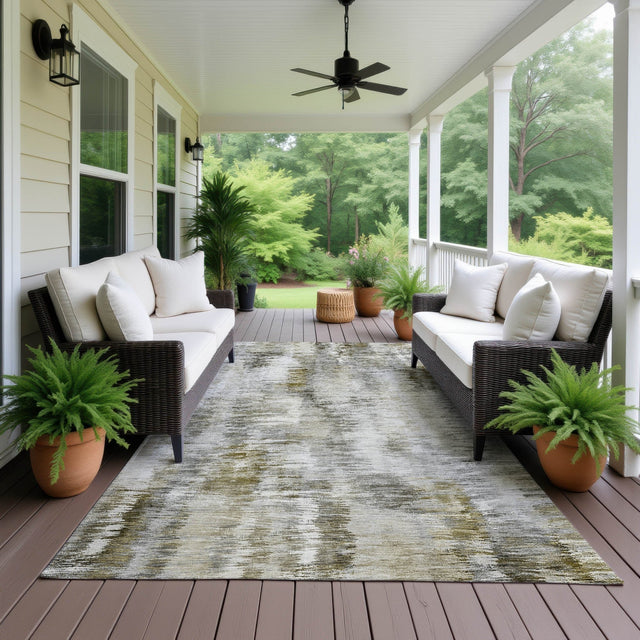 Dalyn Kochi KC1 Mocha Rug outdoor lifestyle image