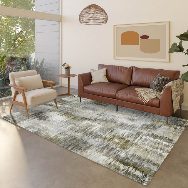 Dalyn Kochi KC1 Mocha Rug shown in a room