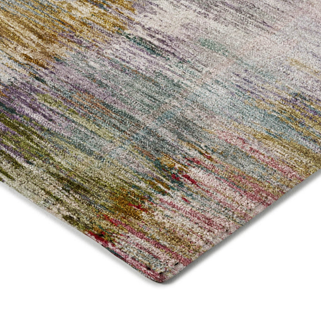 Dalyn Kochi KC1 Plum Rug corner detail