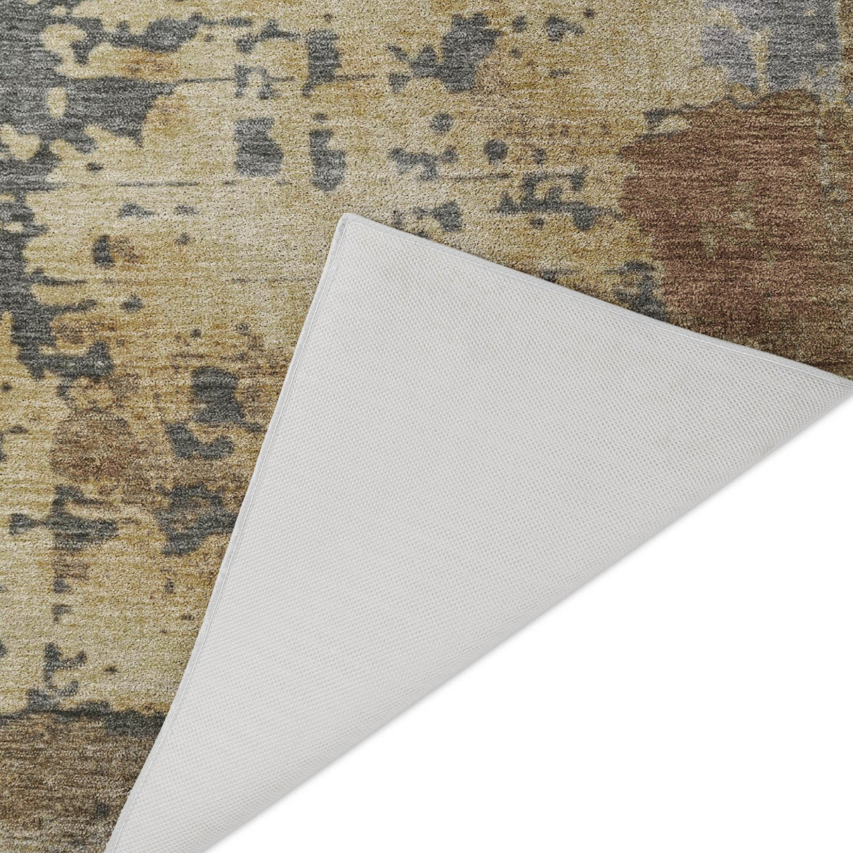 Dalyn Kochi KC11 Pewter Rug backing detail