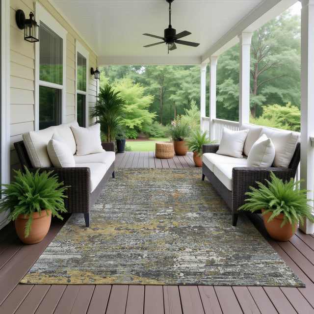 Dalyn Kochi KC12 Gray Rug outdoor lifestyle image