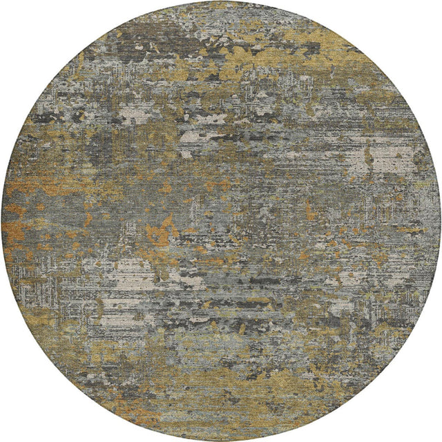 Dalyn Kochi KC12 Gray Rug round rug