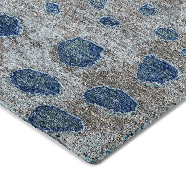 Dalyn Kochi KC13 Gray Rug corner detail