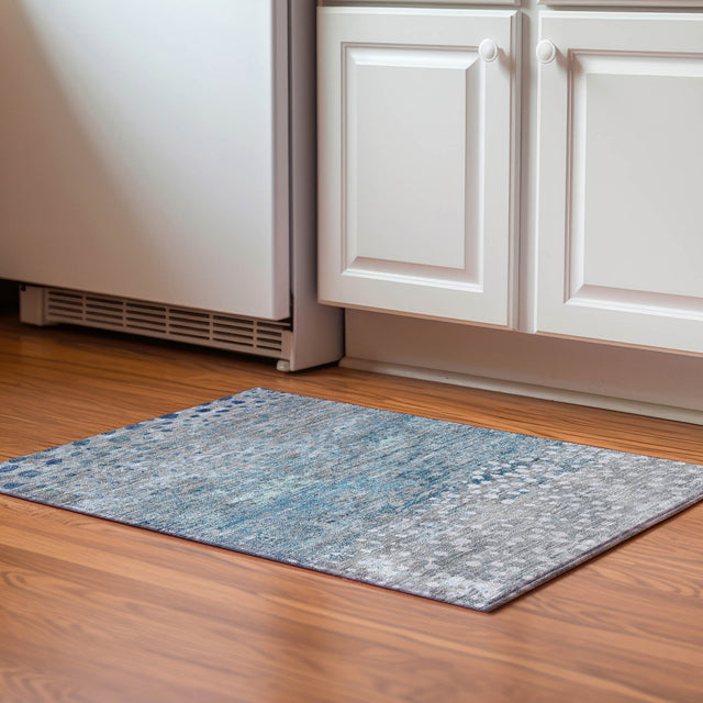 Dalyn Kochi KC13 Gray Rug shown in a room
