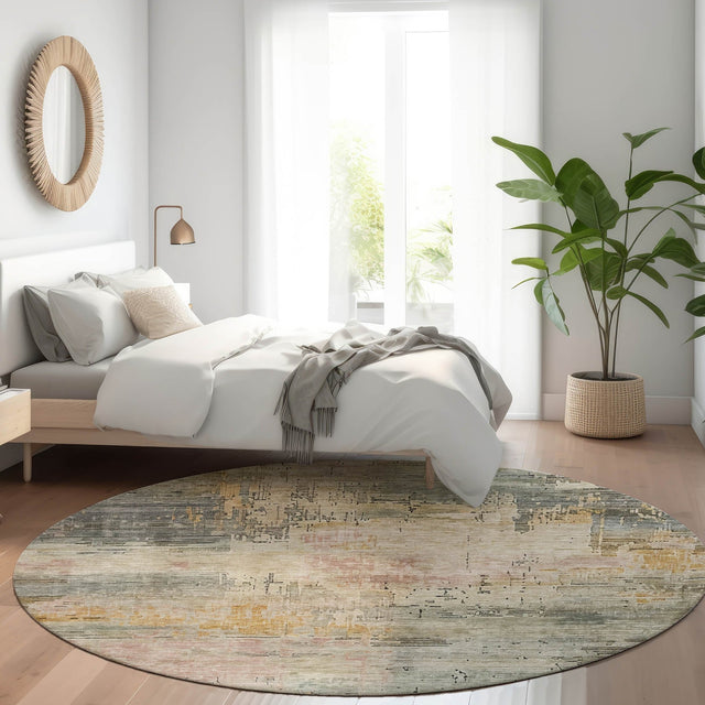 Dalyn Kochi KC15 Granite Rug shown in a room